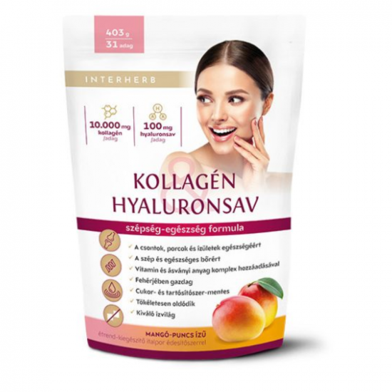 INTERHERB KOLLAGÉN+HYAL MANGÓ PUNCS - 403G